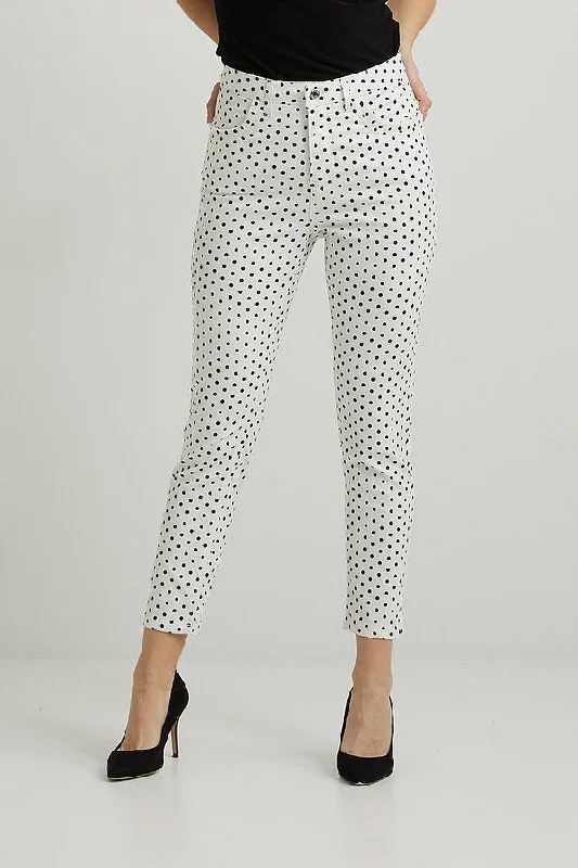 Joseph Ribkoff Polka Dot Pants