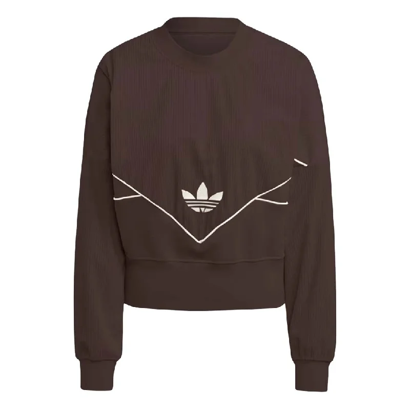 adidas - Women's Corduroy Mix Material Sweatshirt (II8082)