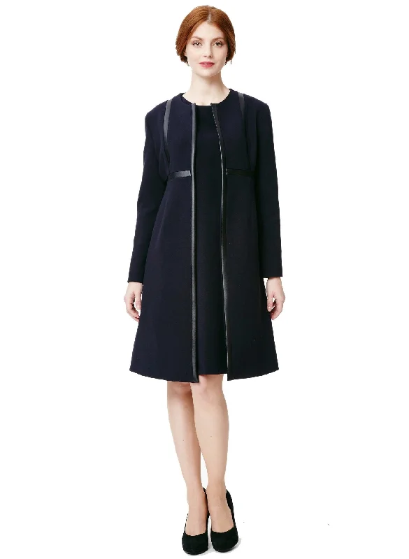 Tara Maternity Coat - Black