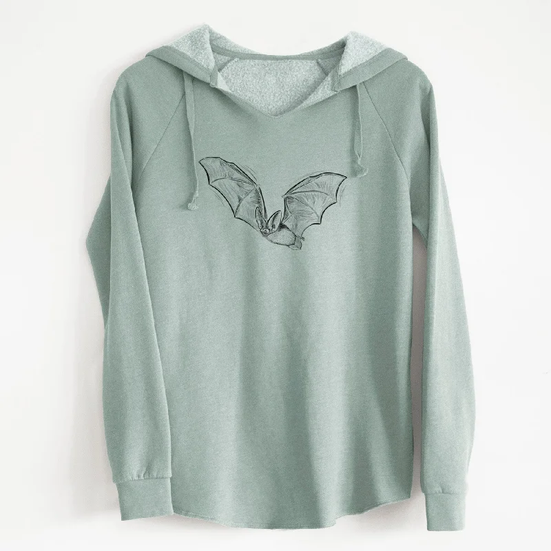 Spotted Bat - Euderma maculatum - Cali Wave Hooded Sweatshirt