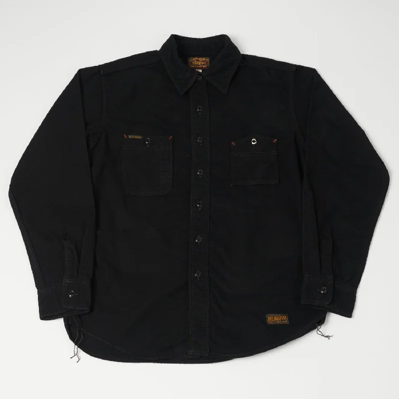 TOYS McCOY TMS2208 'Oil Digger' Flannel Shirt - Black