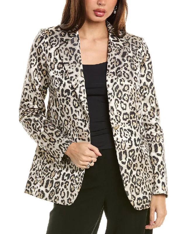 Elie Tahari Jacquard Blazer