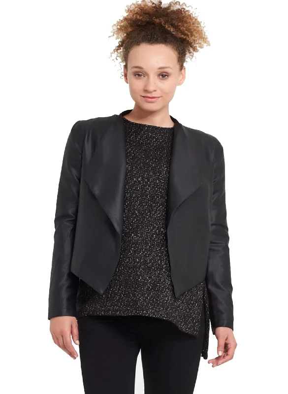 Coated Maternity Blazer