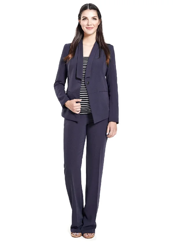 Maternity 2-Piece Suit - Midnight Blue