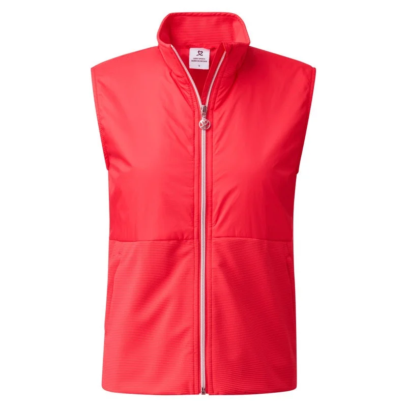 New Daily Sports Debbie Golf Vest - Mandarin Size L MSP$180