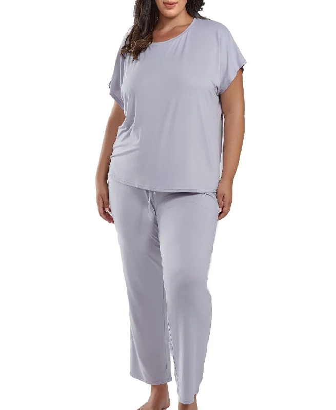 Ferris Cozy Plus Size Ultra Soft PJ Pant Set