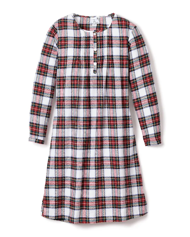 Women's Brushed Cotton Beatrice Nightgown | Balmoral Tartan