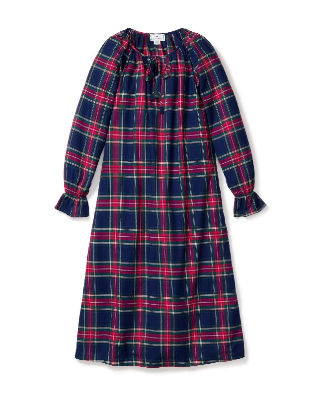 Women's Brushed Cotton Delphine Nightgown | Windsor Tartan