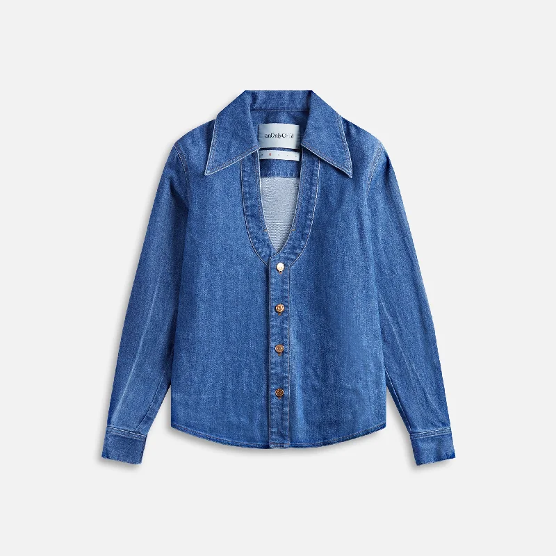 anOnlyChild St Elizabeth Shirt - Indigo