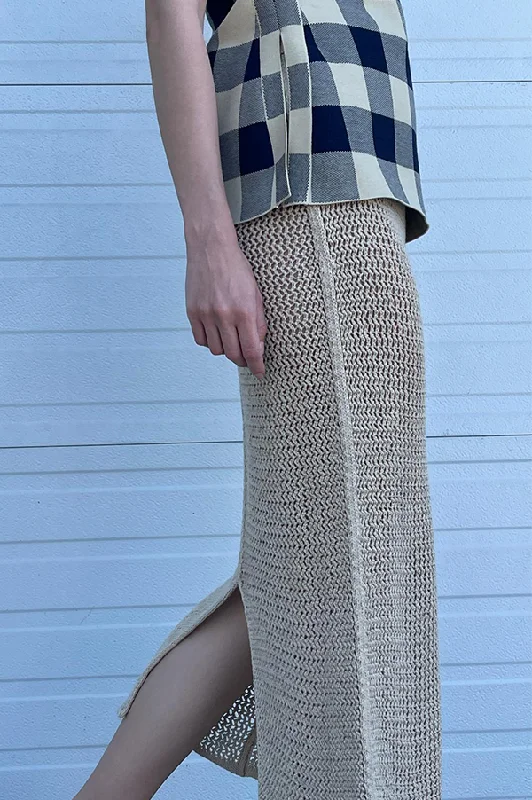 Net Skirt in Jute (Sold Out)