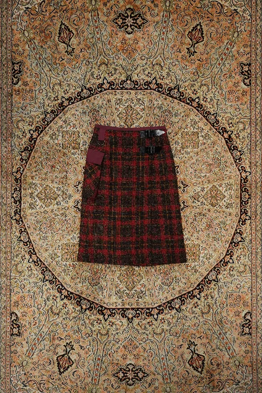 WRAP KILT (RED/CHOCOLATE CHECK)