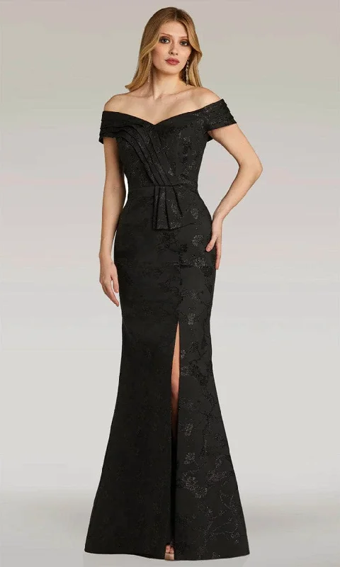 Gia Franco 12252 - Pleat Detailed Evening Dress