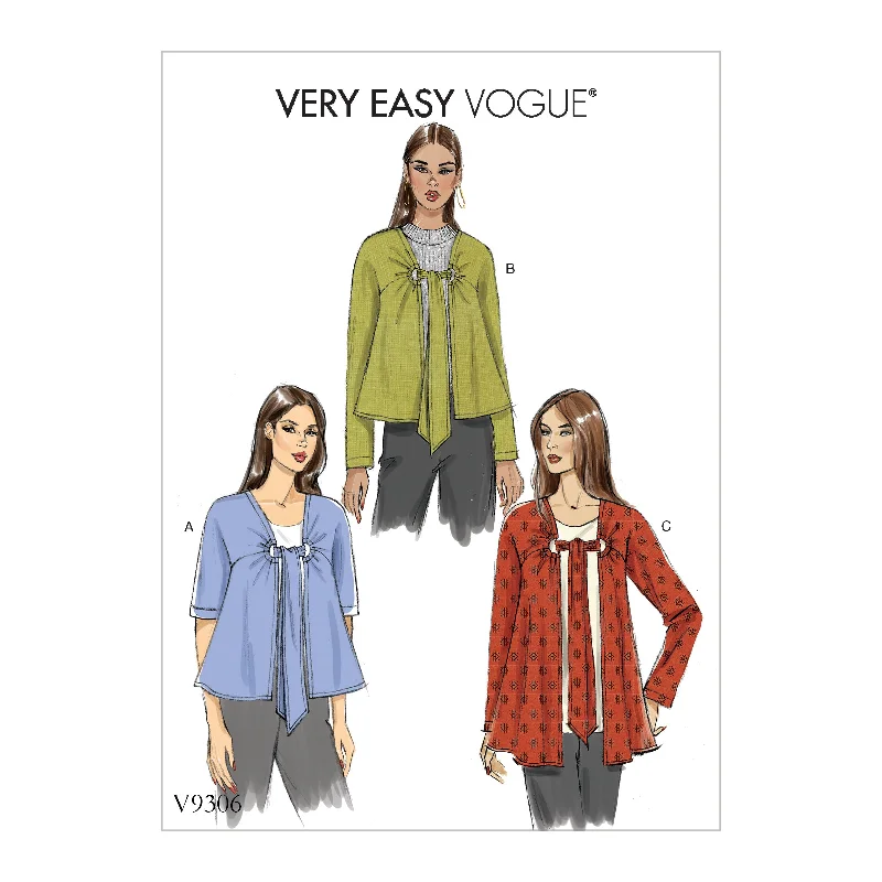 CLEARANCE • VOGUE PATTERN  MISSES' JACKET 9306