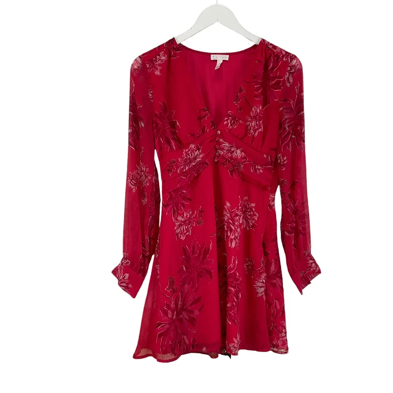 Dress Casual Midi By Leith In Red, Size: S