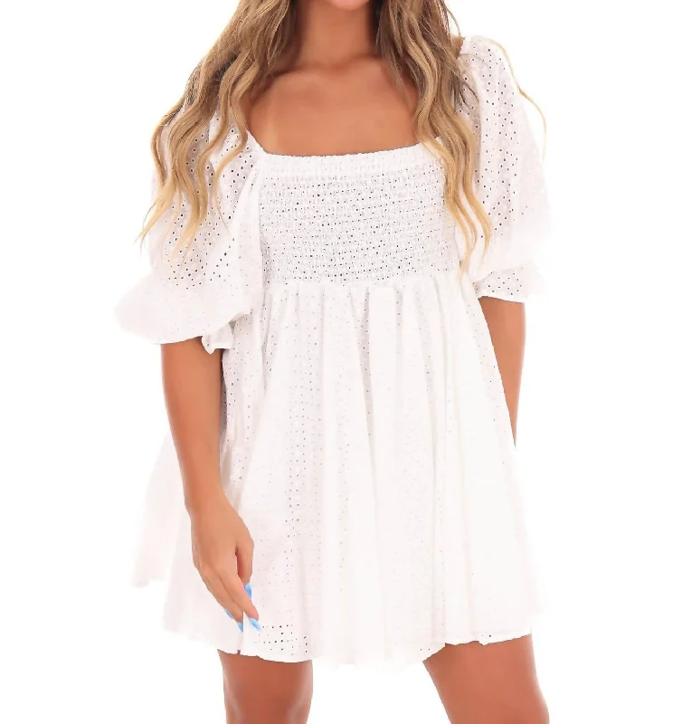 True To You Lace Dress In Ivory